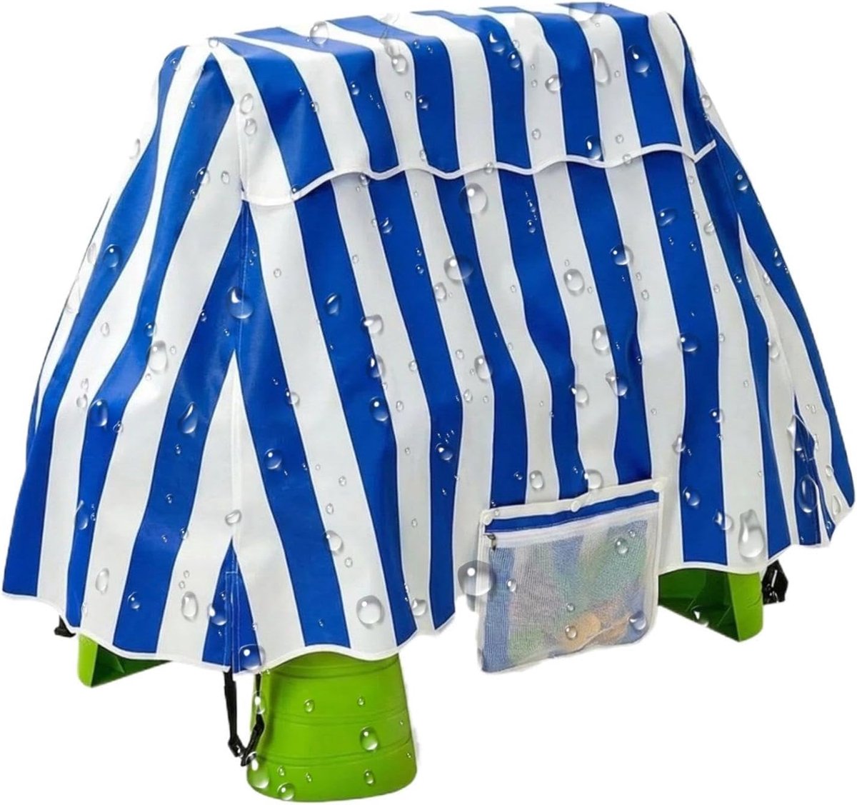 Watertafelhoes Kinderen - Beschermhoes Tafel - Spelen Buiten - Waterdicht Stofvrij - 94x56x65cm - Donkerblauw