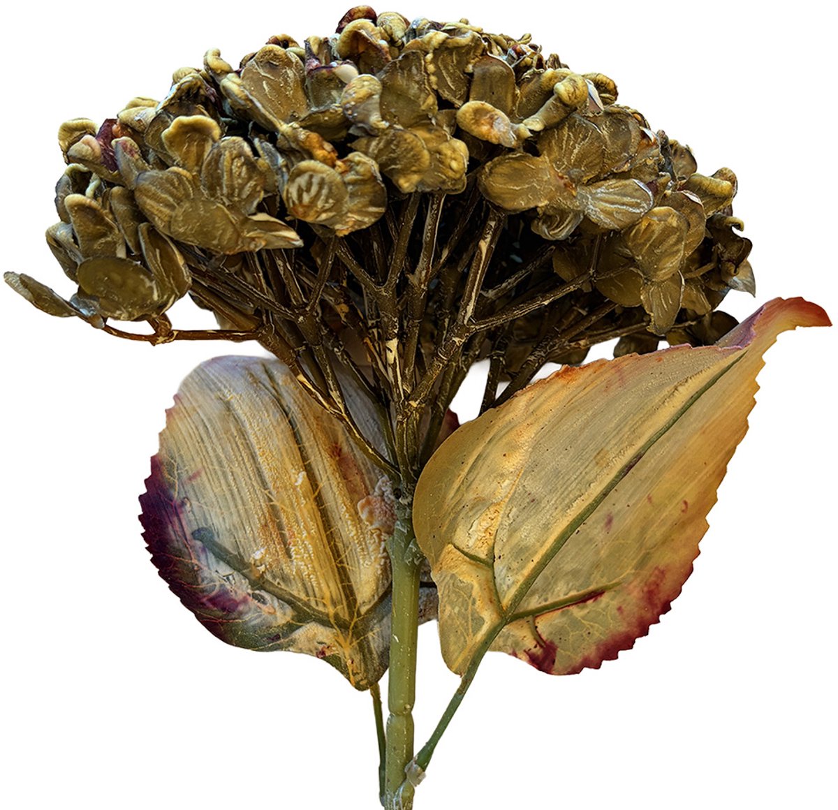 Clayre & Eef Kunstbloem 15x15x47 cm Groen Kunststof