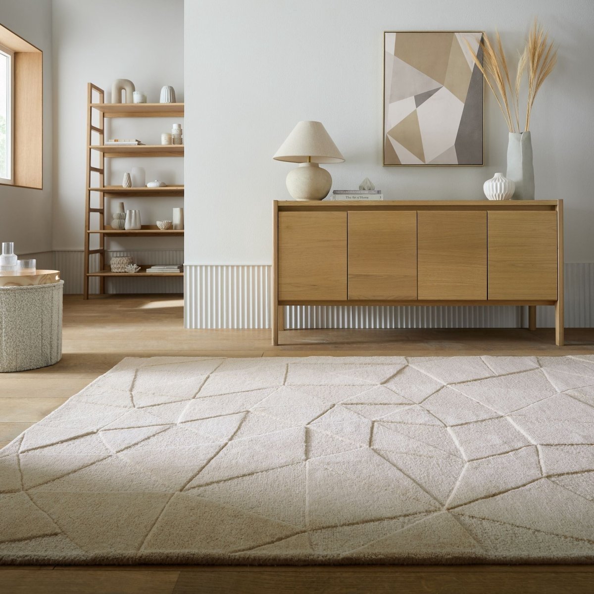 Flair Rugs vloerkleed Shard Naturel - 160 x 230 cm - (M)
