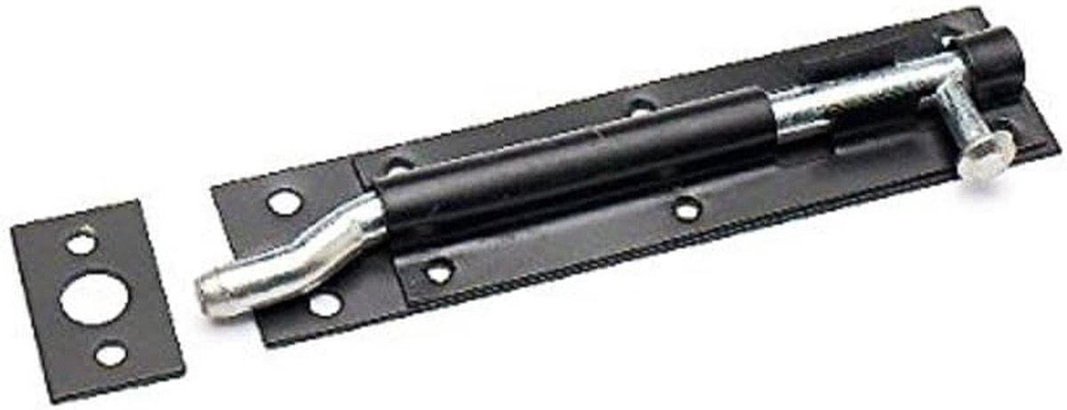 Brievenbus Klep - Brievenklep Deur - Post Ontvangen - Gebogen Klep - 150 mm - Zwart