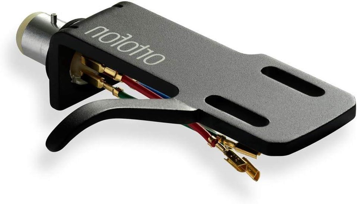 Headshell Platenspeler - Element Naaldhouder - Platen Luisteren - Vergulde Draadklemmen - 9.2 gram - Zwart