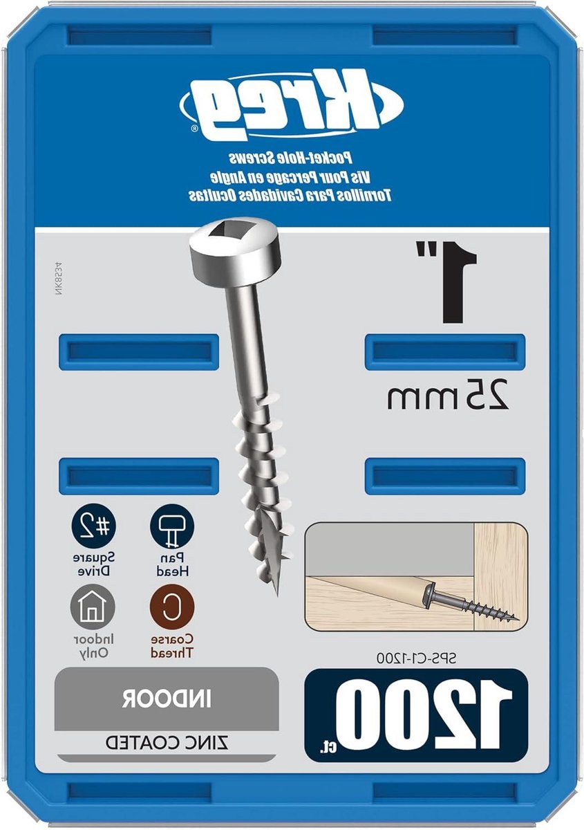 Zink Schroeven - Houtschroeven Pan Head - Binnenprojecten - Zelftappende Tip - 1200 stuks - Zink