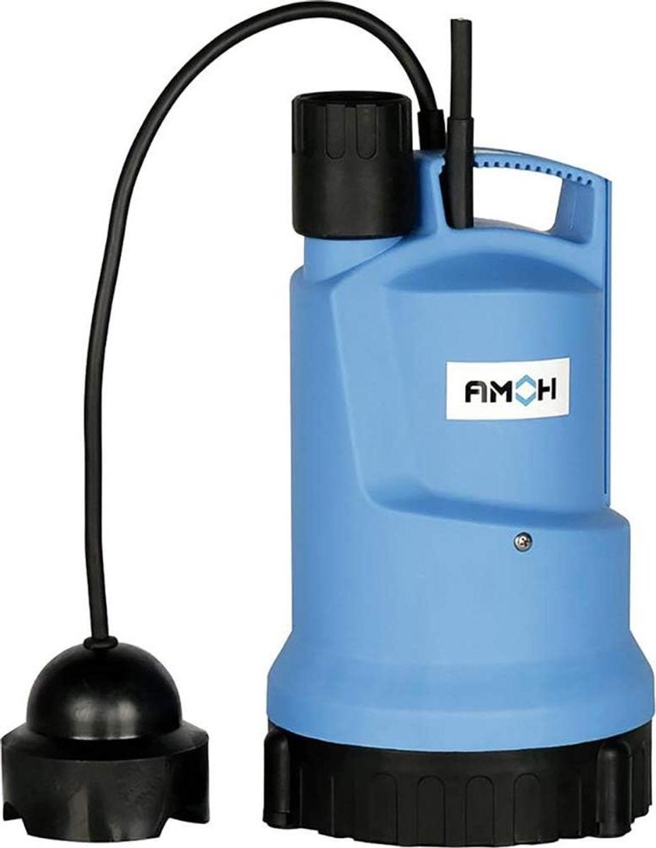 Dompelpomp - Waterpomp Afvoerpomp - Overstromingen Voorkomen - Automatisch Zuigen Vanaf 5mm - 3 mm Korrelgrootte - Grijs