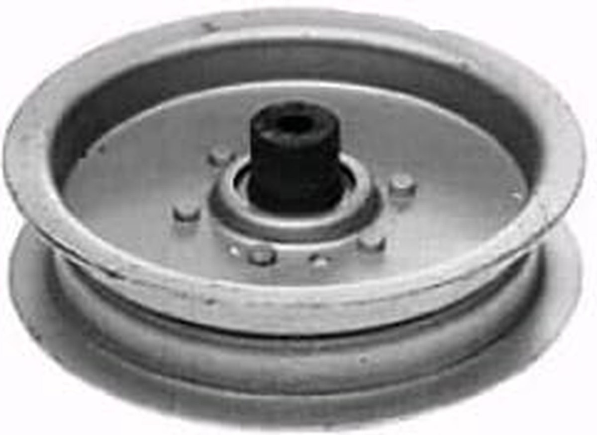 Geleidingsrol Grasmaaier - Spanrol Motorpoelie - Grasmaaien Onderhoud - Directe Vervanging - 3/8" x 5-15/16" - Zwart