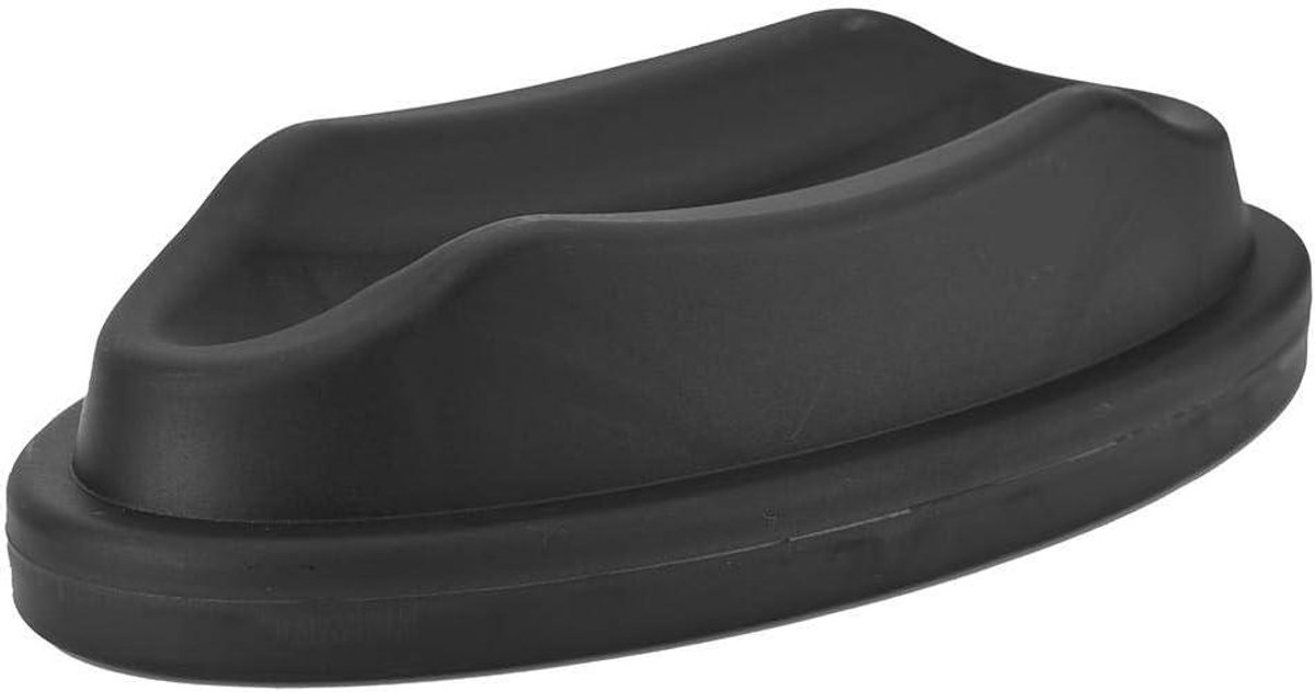 Voorwiel Steun - Fietsblok Stabilisator - Indoor Fietsen - Anti-slip Ontwerp - 22.8 x 11.8 x 5.7 cm - Zwart