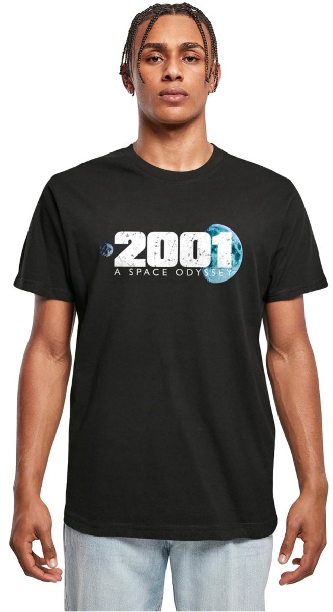 Merchcode A Space Odyssey - Planet Heren Tshirt - XXL - Zwart