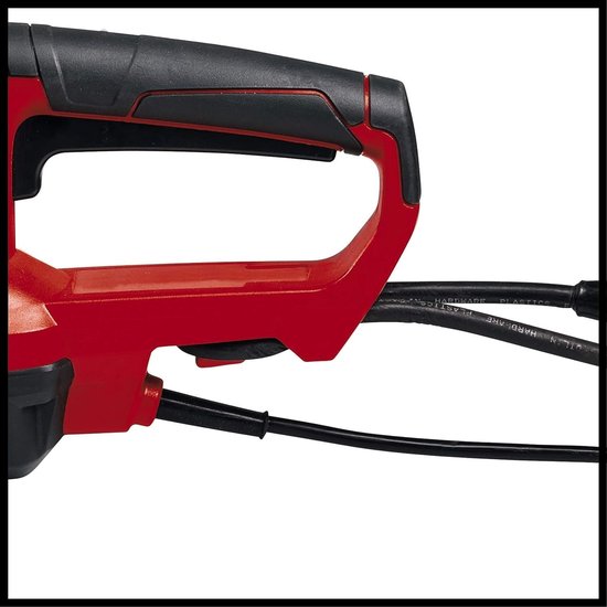 Elektrische heggenschaar 600W met snoer 61 cm messen krachtige snoeischaar met opvangbak veiligheidsschakelaar — afbeelding 5