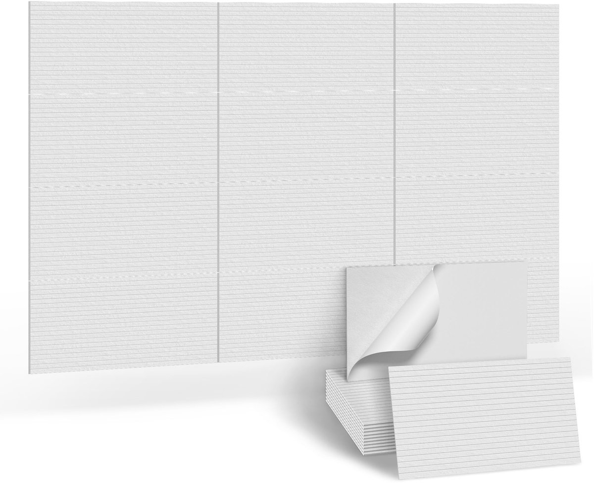 Akoestische Panelen - 16 Stuks - Zelfklevend - Polyester Akoestisch Wandpaneel - 120x60 cm - Geluiddempend - Voor Geluidsbehandeling & Wanddecoratie - Wit - NAIZY