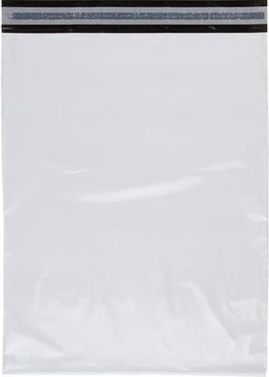 500 stuks - Verzendzakken 260 x 350 mm – 50 micron (kleding webshop)