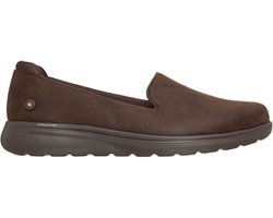 Skechers ARCH FIT N-JOY LITE - ALLEGRA Dames Ballerina's - Chocolate