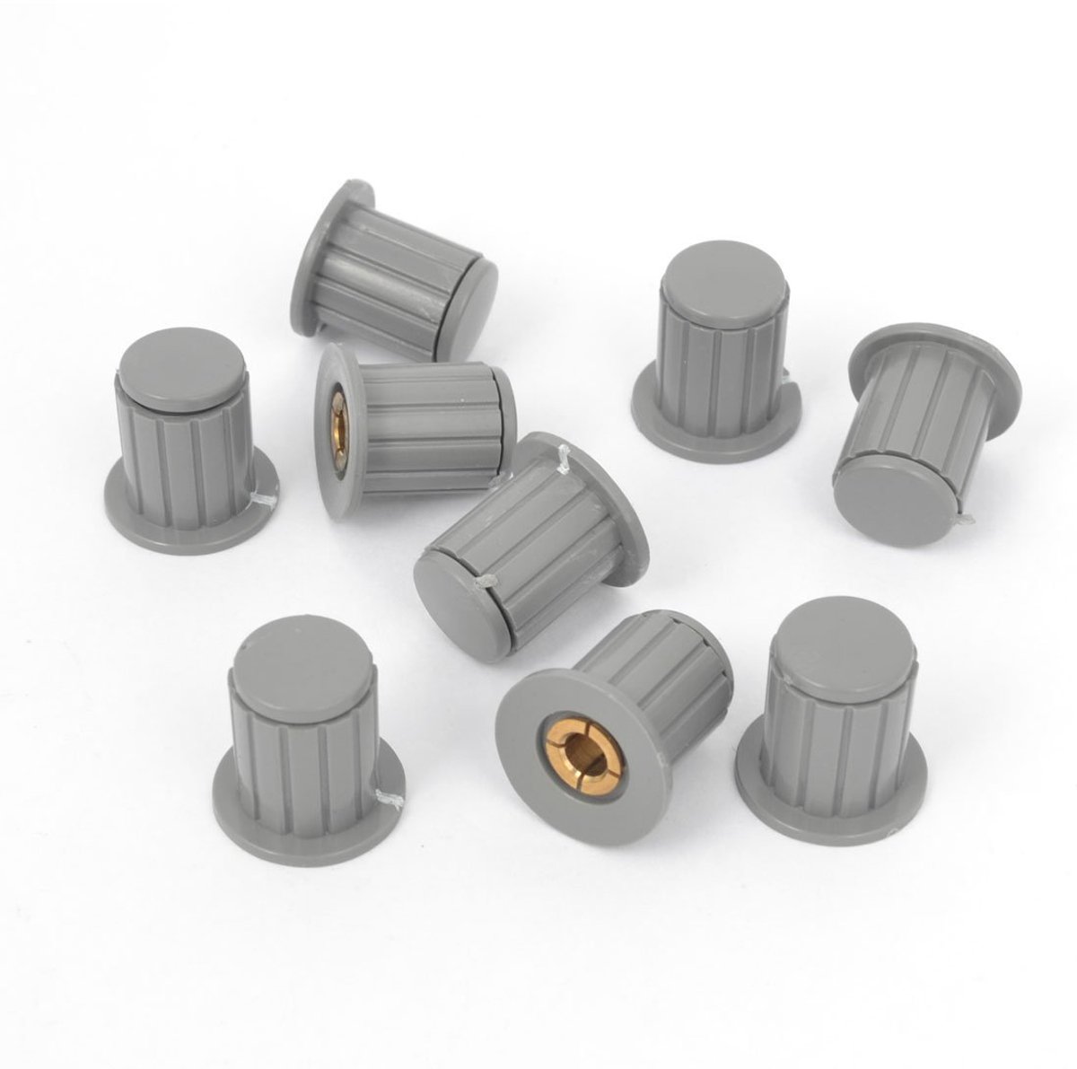 sourcingmap 9 Stuks Vervanging Audio Volume Control Potentiometer Knoppen 4mm Dia