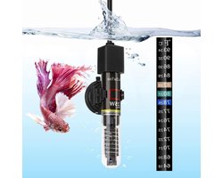Aquarium Verwarmer - Kleine Heater - Vis Welzijn - Constante Temperatuur - 25 Watt - Zwart