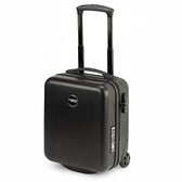Princess Traveller PT-01 - Underseater - Handbagage koffer - 40x30x20 cm - Geschikt voor oa Transavia, TUI, Vueling & WizzAir - Pitch Black- ABS