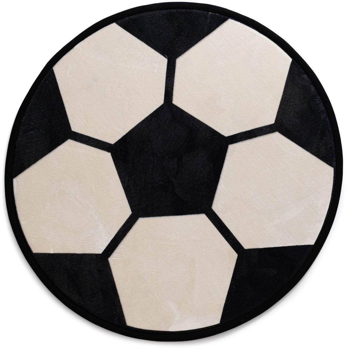 Speelkleed rond - Pluffy Soccer multi 160 cm