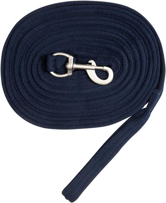 Pfiff Longeerlijn - Paardenlijn Touw - Paardentraining Longeer - Met Karabijn Haak - 820cm Lengte - Zwart Pfiff Longeerlijn - Paardenlijn Touw - Paardentraining Longeer - Met Karabijn Haak - 820cm Lengte - Zwart
