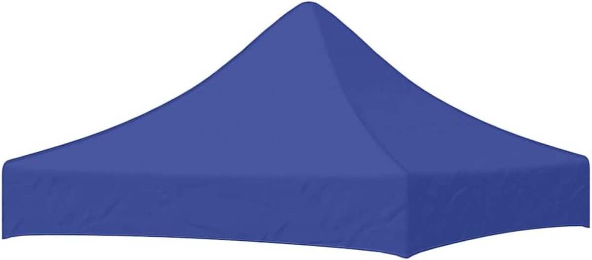 Partytentdak Vervanging - Tentdak Prieel - Buitenfeest Bescherming - UV & Waterbestendig - 2x2 m - Blauw