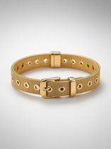 Goudkleurige No-Fade Waterproof Horlogeband Armband - 316L RVS