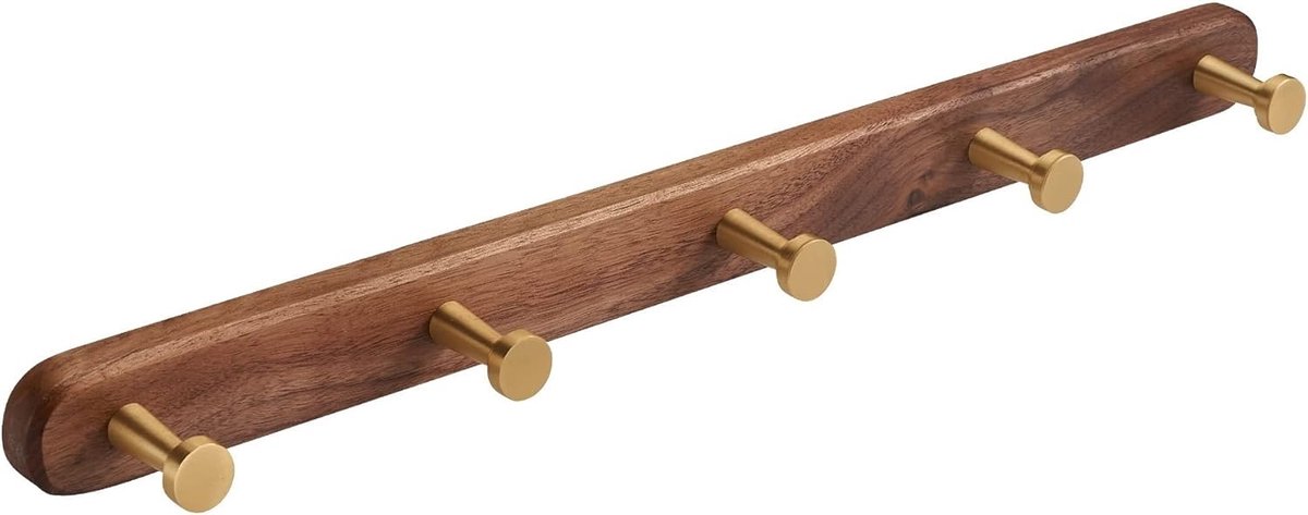 Jashanger Muurbevestiging Thuis Wandmontage Kapstok Multi Hook Moderne Kapstok for Keuken Badkamer Slaapkamer Gang Zware Haken Badkamer Haken (Size : 5 Hooks)