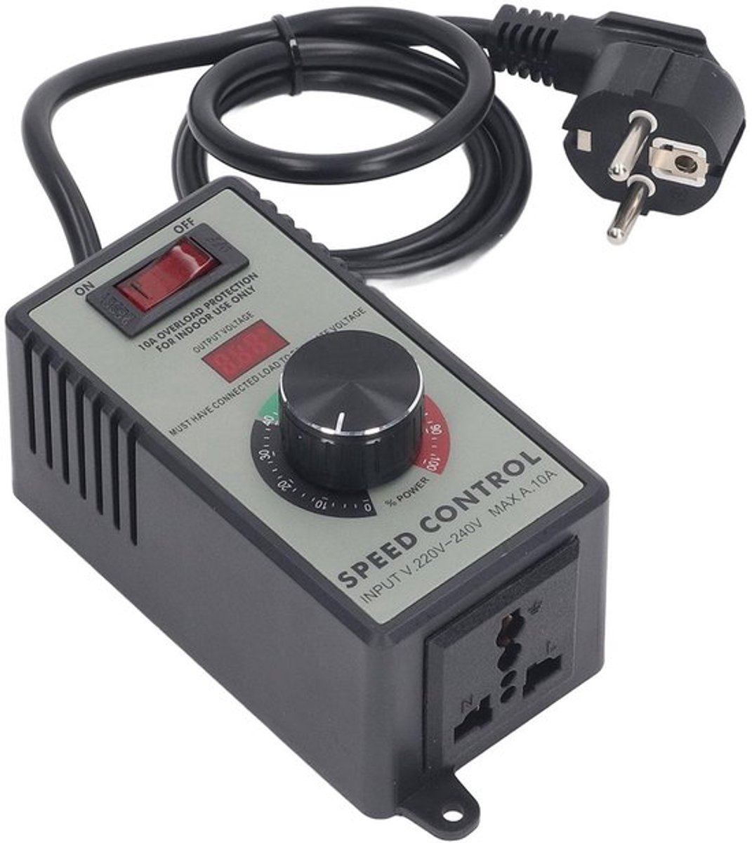VT Goods - AC Motor Snelheidsregelaar - Variabele Snelheidsregeling