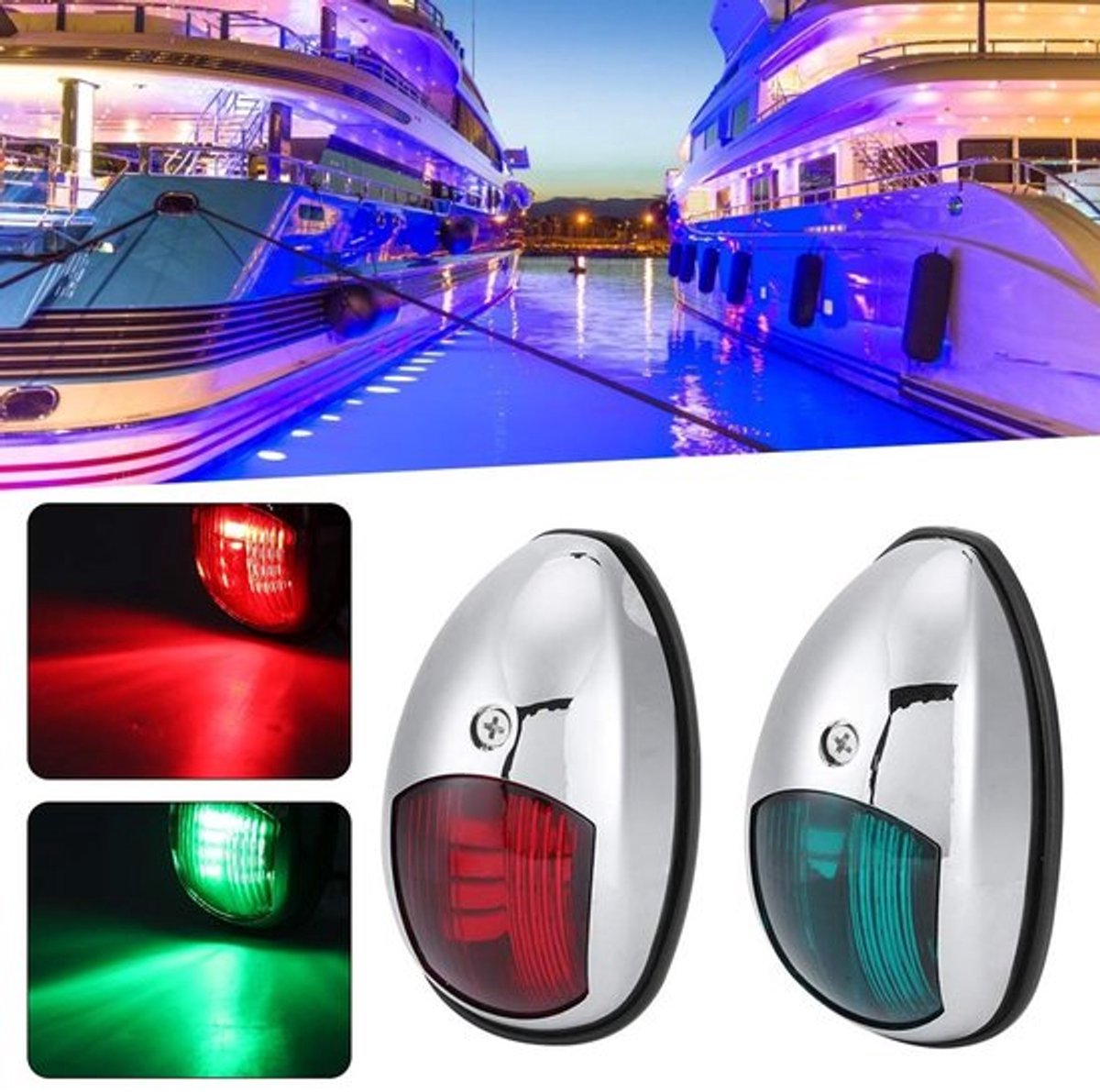 Store_8 - Boot Navigatie Licht - LED Navigatielamp - Waterdicht