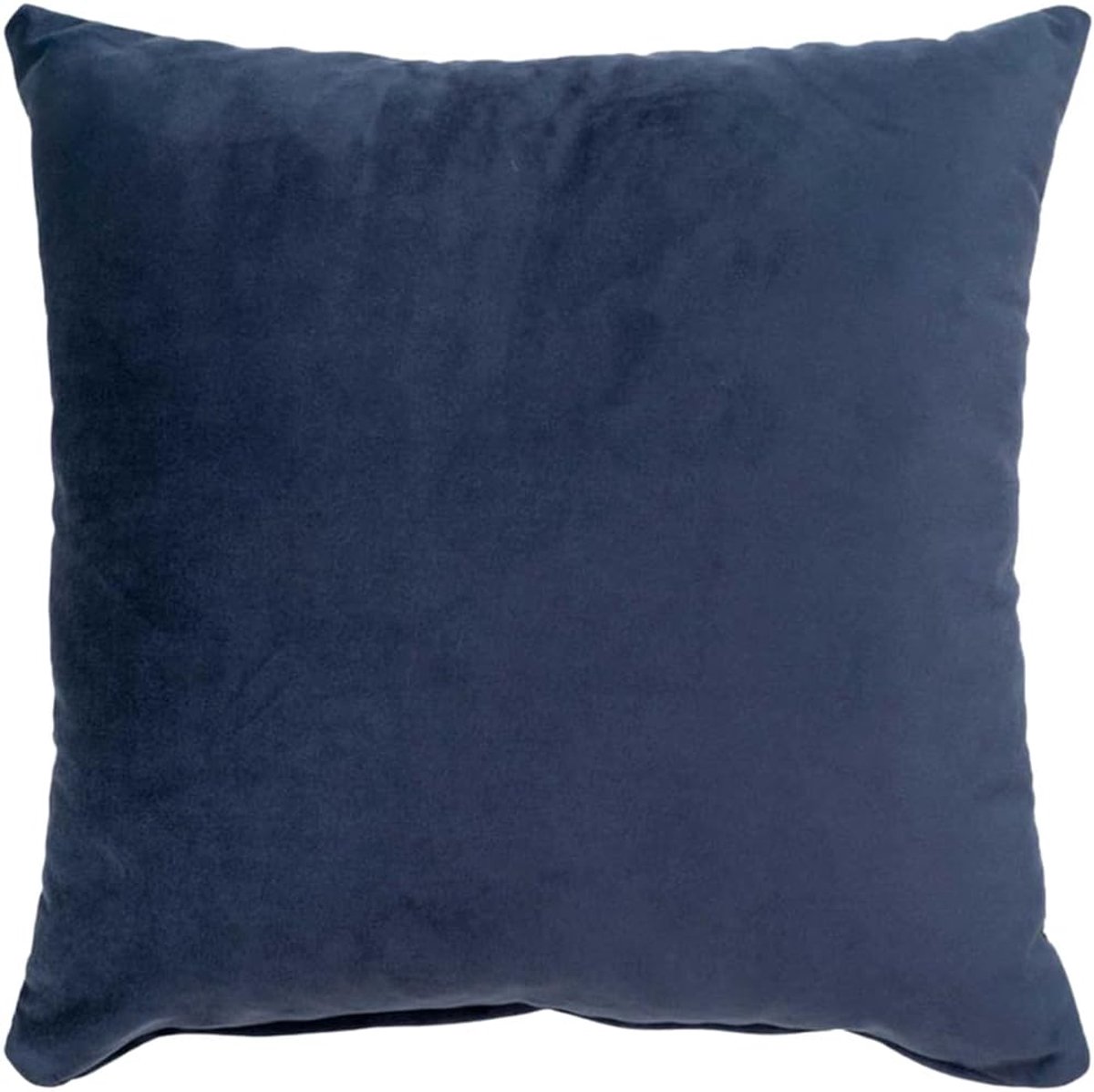 sierkussen velvet donkerblauw - 40 x 40 cm