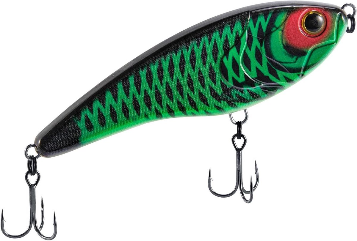 Jerkbait Wobbler - Visaas Kunstaas - Vissen Op Snoek - Langzaam Zinkend - 130mm/57g - Rhombus