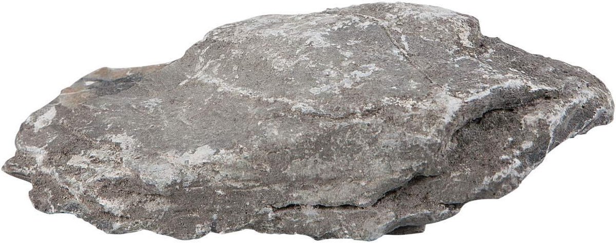 Natuursteen Decoratie - Aquarium Steen - Aquascaping Inrichting - Ruwe Oppervlakte - 0.6-1.4 kg - Grijs