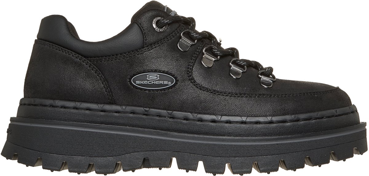 Skechers JAMMERS-SAY GOODBYE Dames Veterschoenen - Zwart