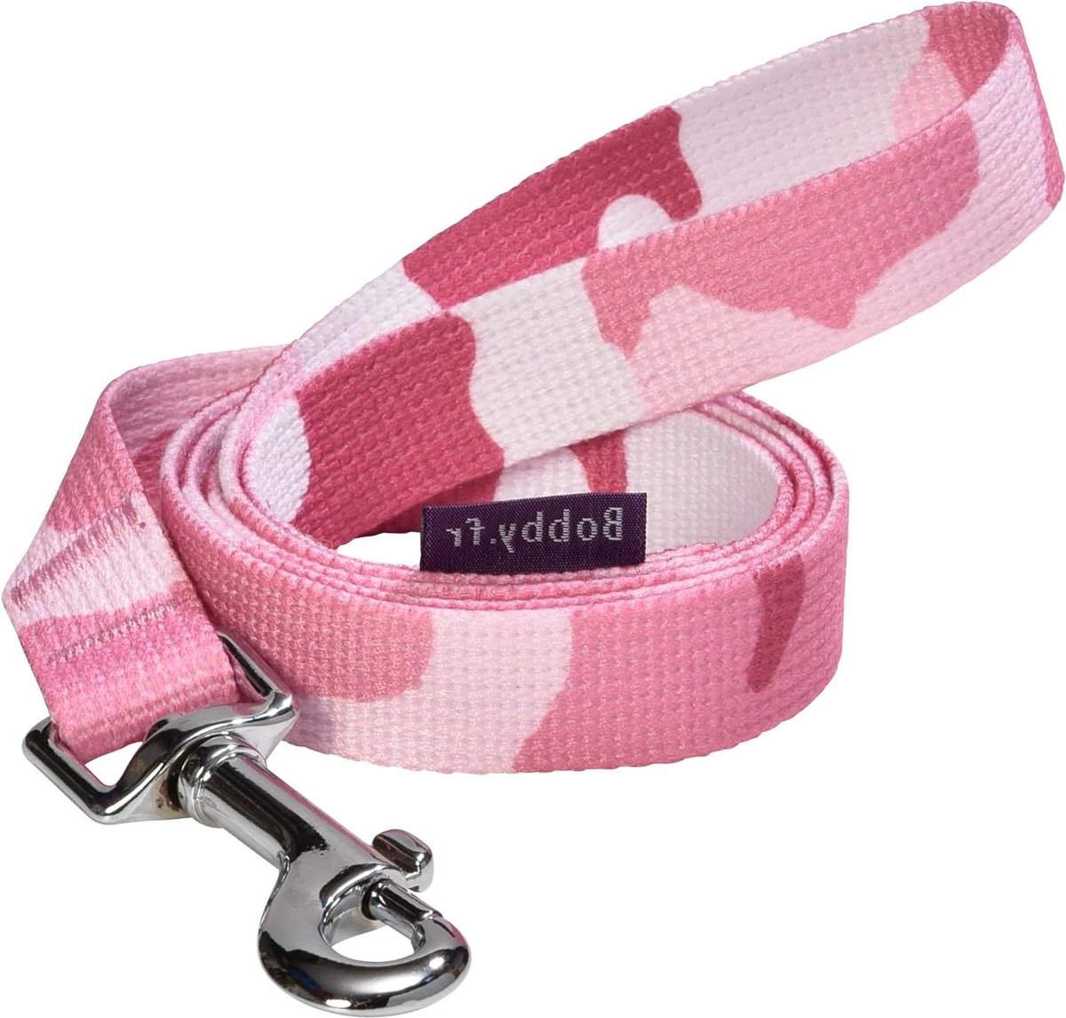 Hondenriem - Hondenlijn - Veilige Wandelingen - Robuuste Karabijnhaak - 100 cm - Roze Camouflage