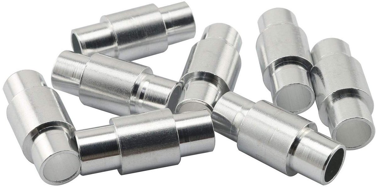 Inline Skate Wielen Spacers Roller Skate Onderdelen Sneller Skaten Aluminium Stevig 8 stuks