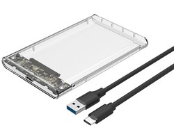 TU31 2.5 inch USB3.1 Type-C-interface Harde schijf Transparante beschermende schaal