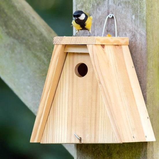 CJ Wildlife Nestkast Bouwpakket voor Mezen - Nala - 28mm - Nestkastje voor o.a. Pimpelmees & Zwarte Mees - Vogelhuisje - Gemaakt van FSC-gecertificeerd Hout