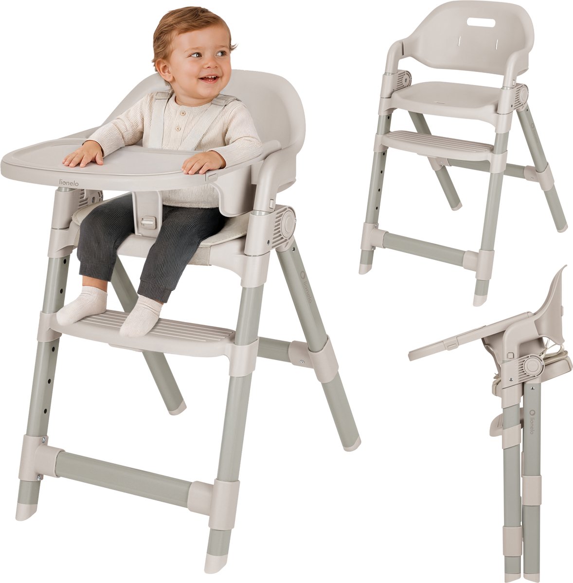Lionelo Matt 3-in-1 Meegroeiende Eetstoel