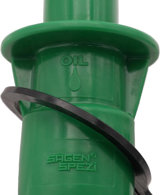 Vulsysteem Kettingolie - Olie Vulhulp - Kettingzaag Onderhoud - Automatische Stop - 21mm Diameter - Zwart — afbeelding 2