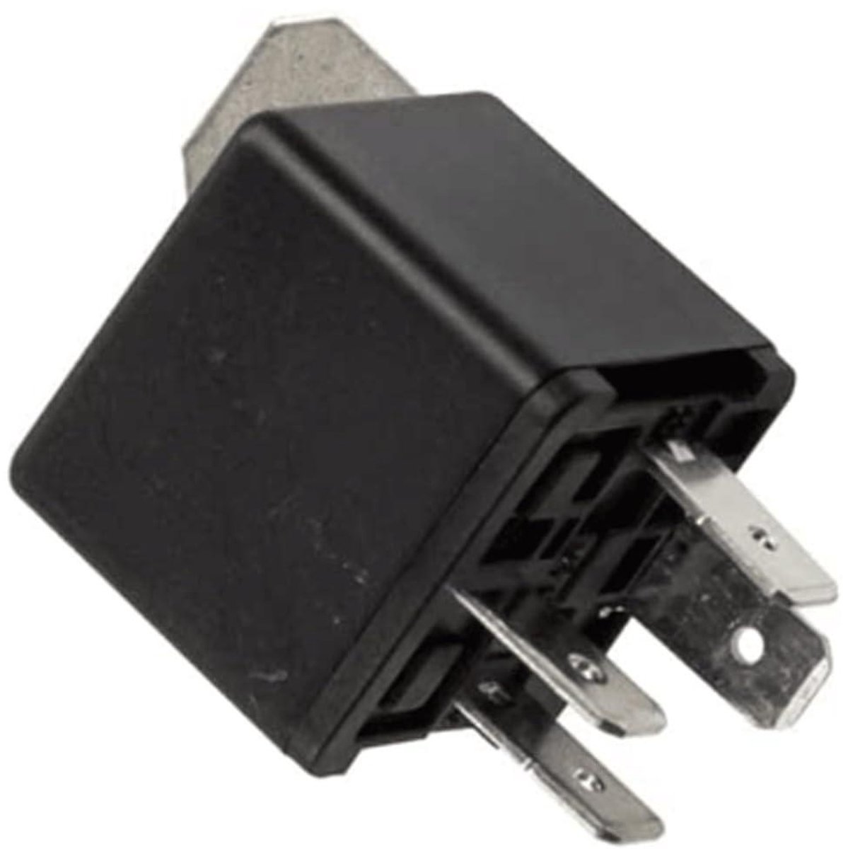 Koelkast Relais - Motor Onderdeel - Koelkast Reparatie - 12 Volt 30 Ampere - Standaard Formaat - Zwart