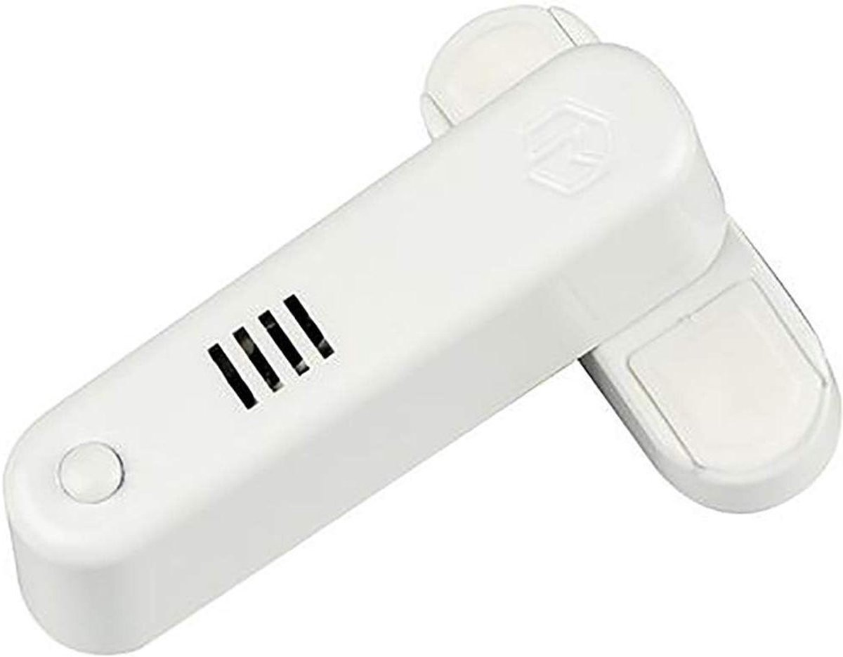 Raamalarm - Vensterbeveiliging Alarm - Inbrekers Afschrikken - 110 Decibel Alarm - 10 x 2 x 44 cm - Wit
