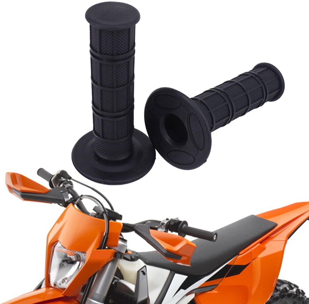 handgrepen 22mm stuurhandgrepen Universele handgrepen voor EXC CRF PW KLX RMZ 50cc-500cc Surron Talaria Dirt Pit Bike Motorcross Enduro Rally Quad ATV Scooter