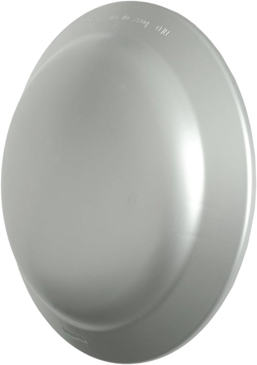 Ventilatierooster - Geluidsdemper Rooster - Geluidsisolatie Ventilatie - Gecertificeerde Geluidsdemping - Ø 80-125 mm - Chroom Satinato