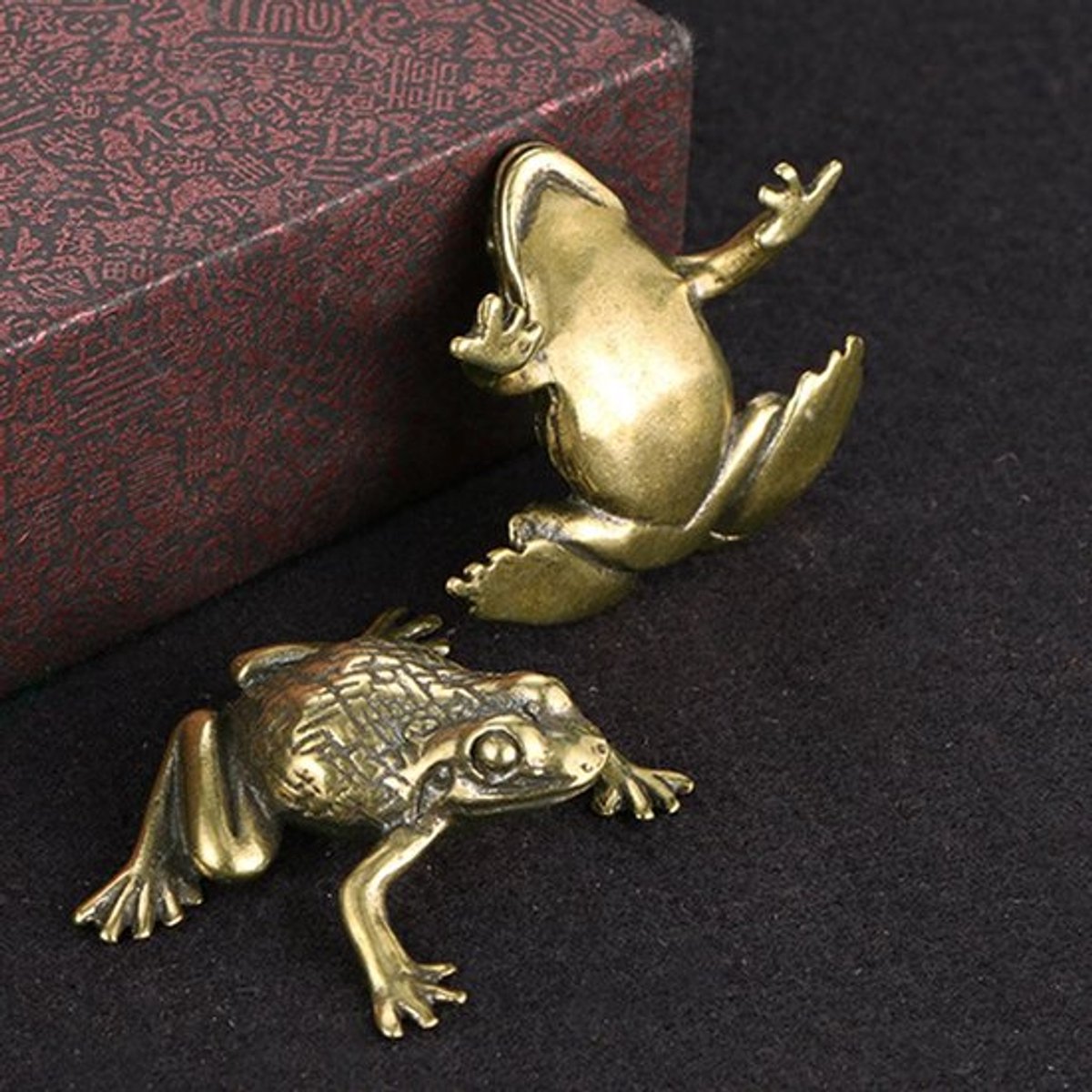 Store_8 - Feng Shui Geld Kikker - Geluk Pad - Retro Hand Gepolijst