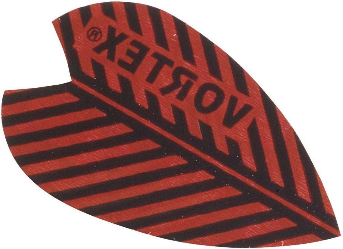 Dart Flights - Vortex Flights - Darts Spelen - Aluminium Coating - 3 Stuks - Rood