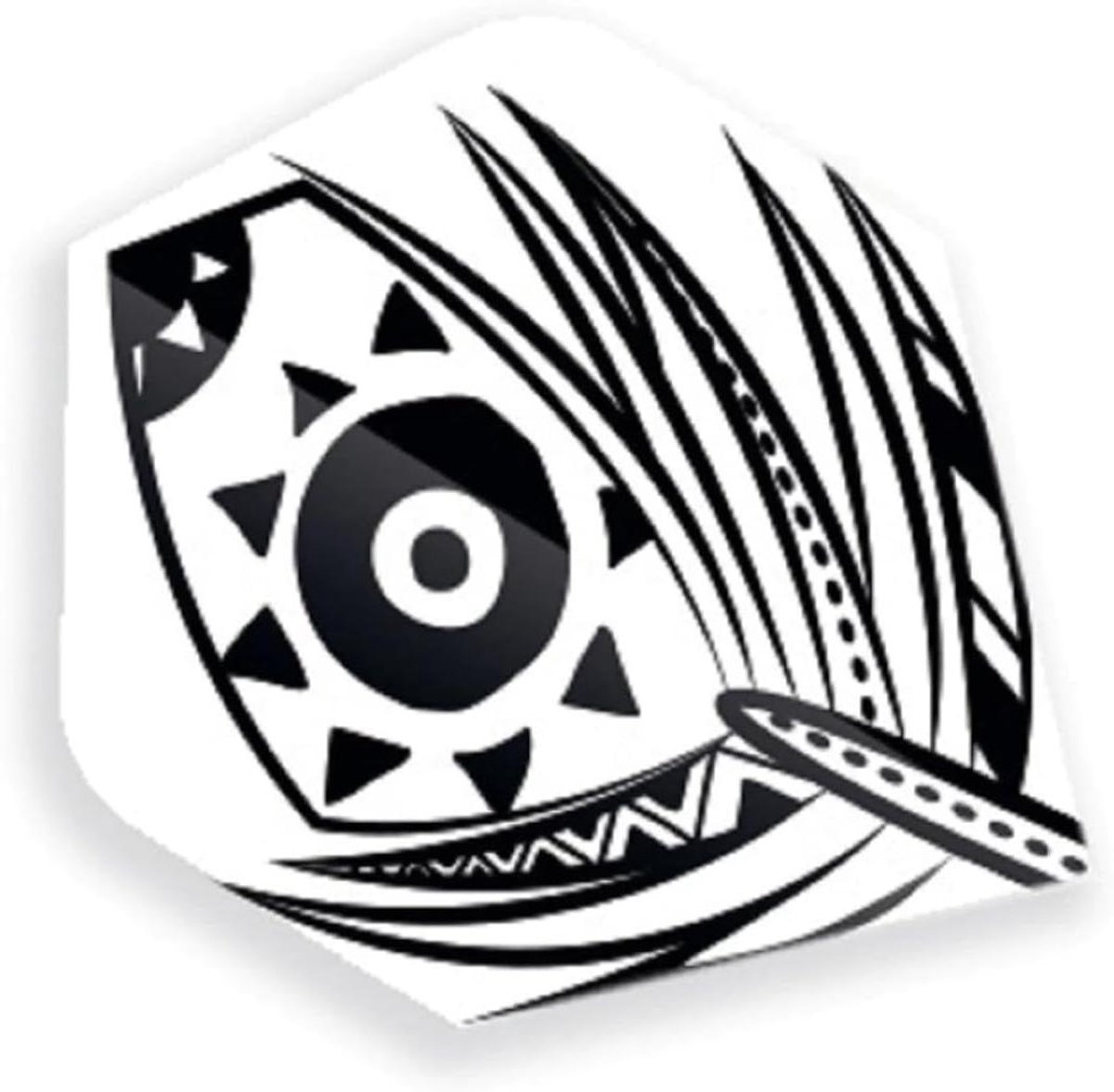 Dart Flights - Standaard Flights - Precisie Darts Spelen - Fotorealistisch Polyester - 75 micron - Meerdere Kleuren