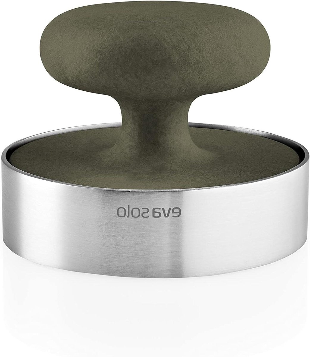 Patty Pers - Burger Maker - Perfecte Burgers Maken - Vaatwasmachinebestendig - 9.1 x 9.1 x 7 cm - Zwart