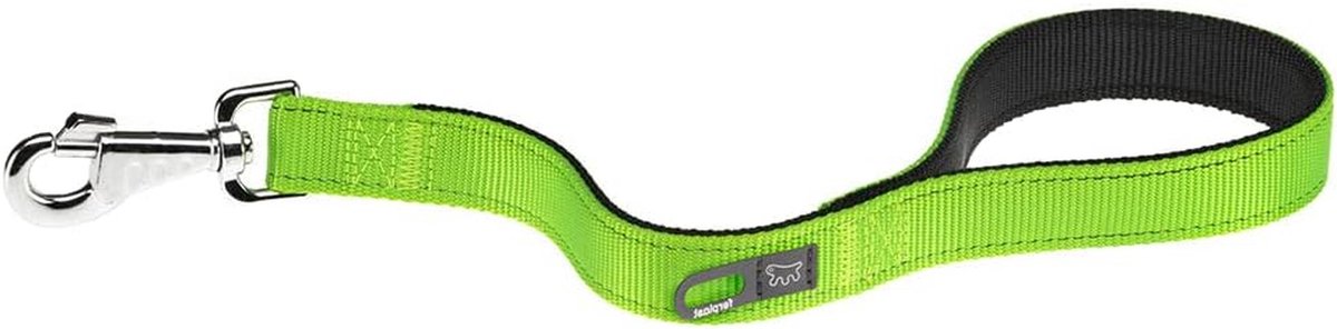 Hondenriem Nylon - Wandelriem - Veilig Wandelen - Comfortabel Handvat - 110 cm - Groen Paars