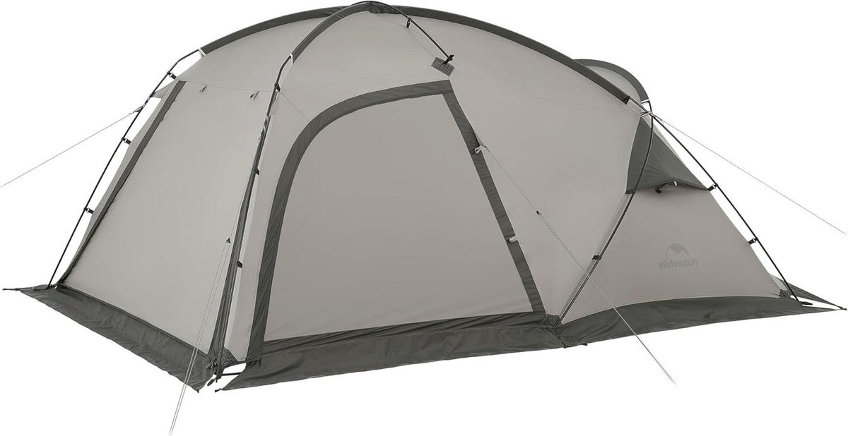 Kampeertent - Koepeltent Buiten - Kamperen en Wandelen - Ultralicht en Waterdicht - 310x210x145 cm - Bruin