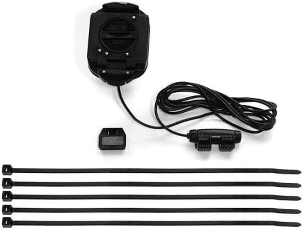 Trapfrequentie Set - Fietscomputer Accessoires - Fietsen Meten - Incl. Stuurhouder - One Size - Zwart