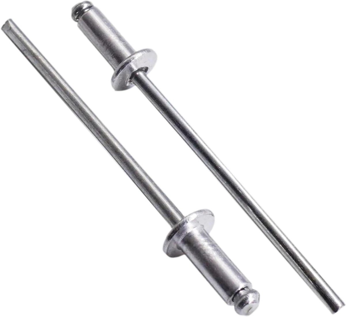 Blindklinknagels - Popnagels Aluminium - Bevestigen van Materialen - Stalen Doorn - 3 x 10 mm - Aluminium