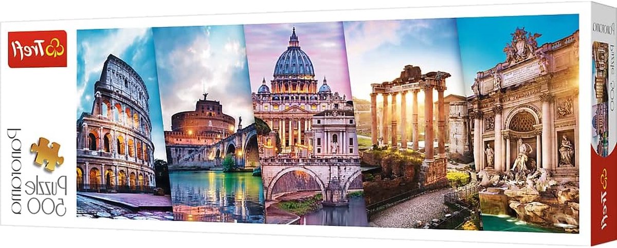 Legpuzzel - Puzzelspel - Ontspanning - Panorama formaat - 500 elementen - Italië