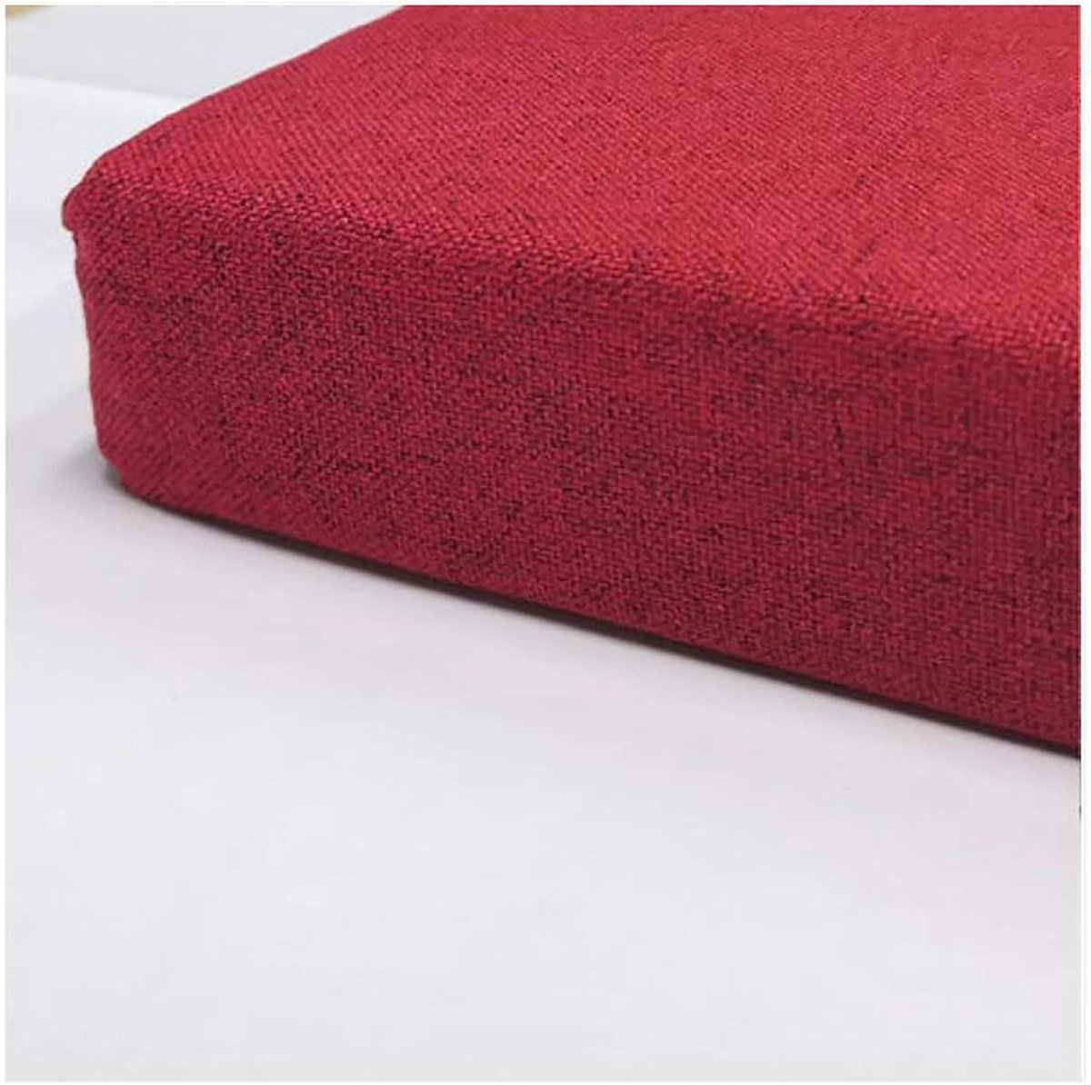 Lange Bench Kussen Raamkussens Tuinpalletskussens Terrasmeubilair Kussens Outdoor Bench Pad Cushion-Donkerrood 180x30x20cm (71x12x7,8in)