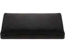 wangk bankkussen Bean Bag Bazaar Outdoor Bench Pad Kussens, Twee Zitplaatsen -Waterbestendig – voor Tuinbank of Swing – Zitkussens voor 2 personen -Zwart 60 * 30 * 5cm (23 * 12 * 2in)