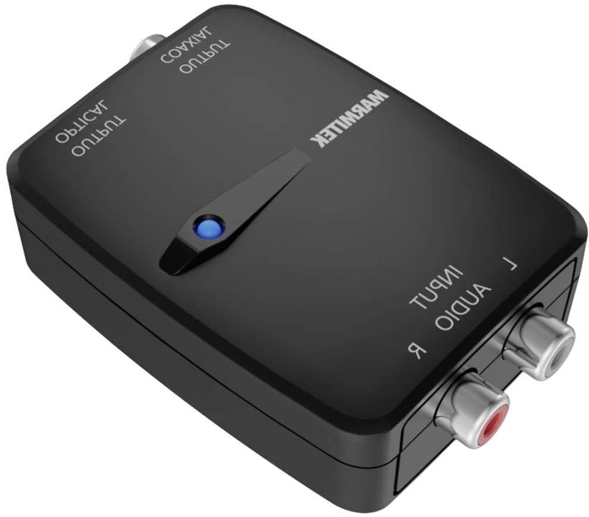 Audio Converter - RCA naar Optisch - Geluid Verbinden - Analoge naar Digitale Signalen